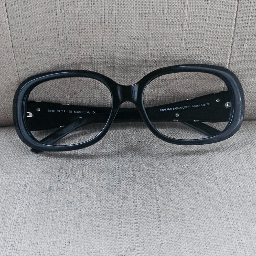 Kirkland Signature Women Glasses Frame Muscat Black Eyeglasses 56[]17 135